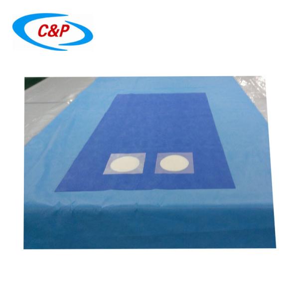 Disposable Femoral Radial Angiography Drape Pack For Hygienic Surgeries