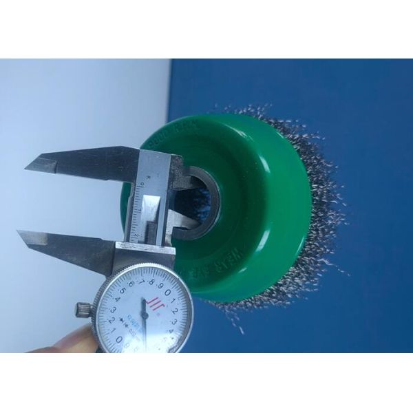 Stainless Steel Wire 100mm Crimped Wire Cup Brush for Rust and Paint Removal