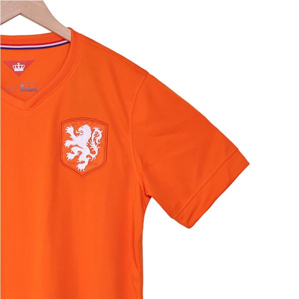Netherlands 2014 home retro football jersey lightweight design for ultimate comfort
