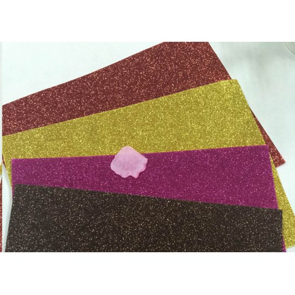 Environmental Friendly MultiColor Eva Glitter Foam Sheets For Children Handmade