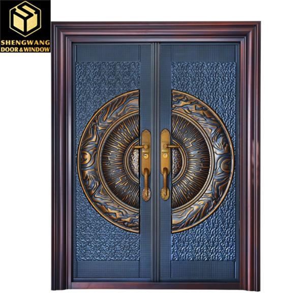 Customized Color With All Aluminum Entrance Door Sound Insulation For Hotel And Villa