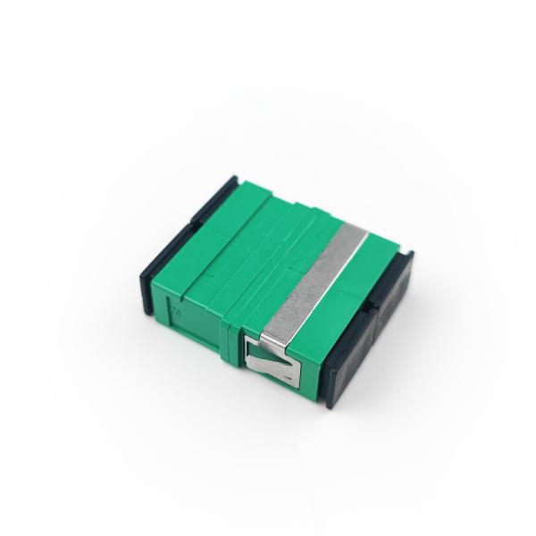 5 PBT acoplador duplex à prova de poeira sem orelhas SC adaptador de fibra óptica com APC