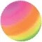 18 Inch Rubber Playground Balls for Kids Rainbow Inflatable Backyard Play Balls
