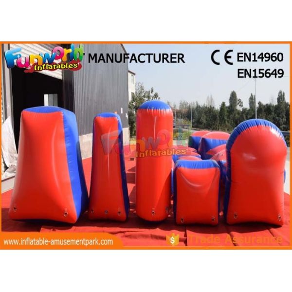 Коммерчески раздувные бункеры пейнтбола/взрослая раздувная арена Нерф