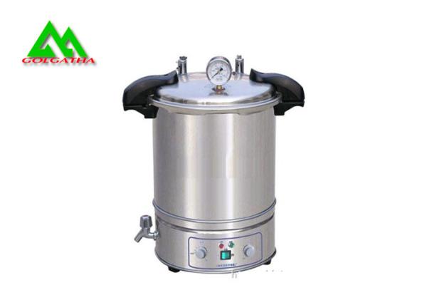 Portable Pressure Steam Sterilizer With Fully Stainless Steel Structure Easy Operate