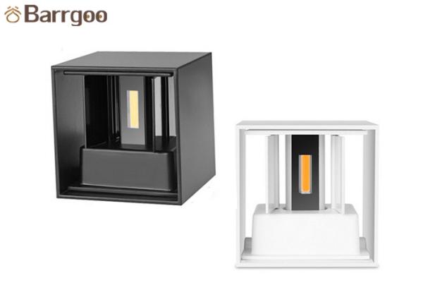 Modern 10x10x10cm Mini Cube Outdoor LED Wall Light Beam Angle Adjustable