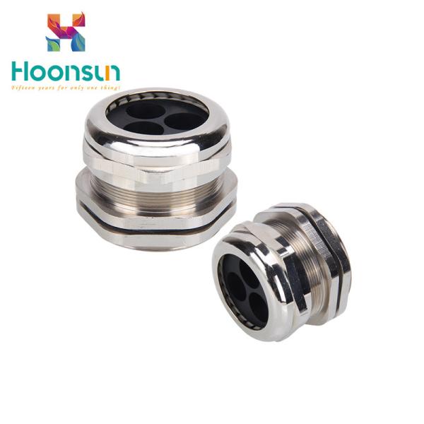 Multiple Entry Resist High Temperature Cable Gland / Waterproof Cable Gland With NBR