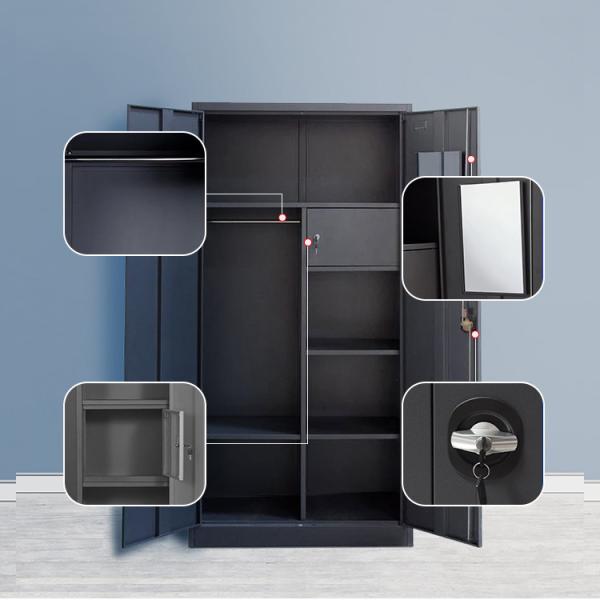 Dust Proof Metal Filing Cupboard Office Metal File Cabinet