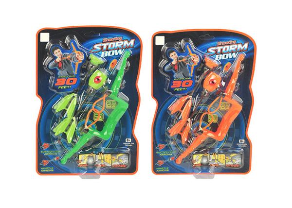 Fast Load Shooting Bow Set Kids Play Toys W / Whistle Sound Arrows 125 Feet