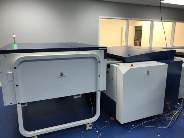 O offset Prepress a máquina de fatura de placa UV do CTP