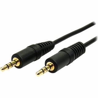 10Ft WHITE 3.5mm MALE to MALE AUX Audio Cable Gold Plated