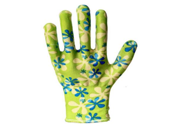 Petro Chemical Garden Work Gloves , Oil Proof Nitrile Garden Gloves