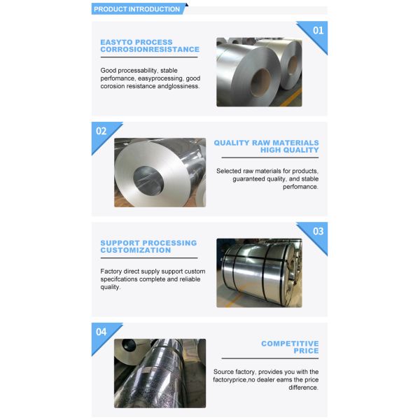 Dx51d Dx52d Dx53d G30 Galvanized Steel Coil for Container Making 0.12mm-6mm Thickness and Affordable