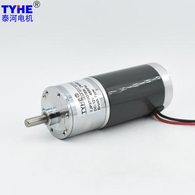 24v 12v 1500rpm 600rpm 35w Dc Gear Motor With 13ppr Encoder High Torque Low Rpm