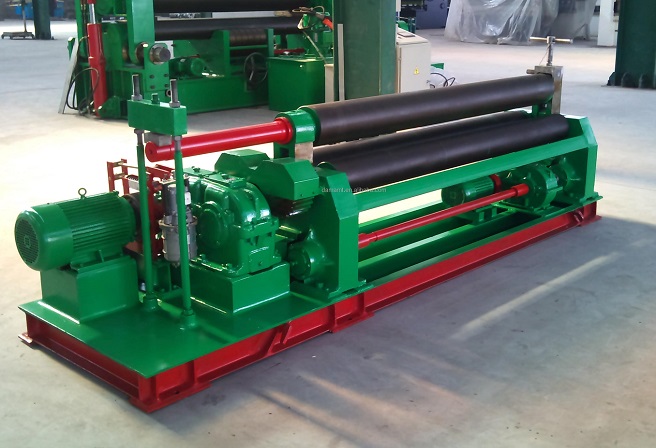 гибочная машина плиты Cnc роликов машины завальцовки 3 CNC 3000mm