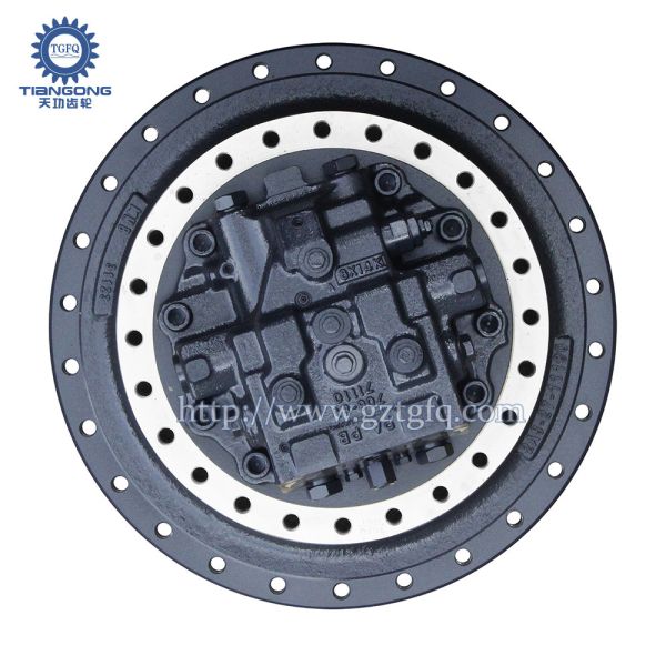 PC510-10MO Стальная полированная коробка передач для экскаваторов с запасной частью двигателя 2A8-27-00111/2A8-27-00121