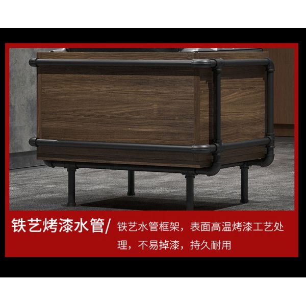 PU Leather Cover Metal PVC Pipe Sofa Sets for Garden Set Living Room Indoor Furniture