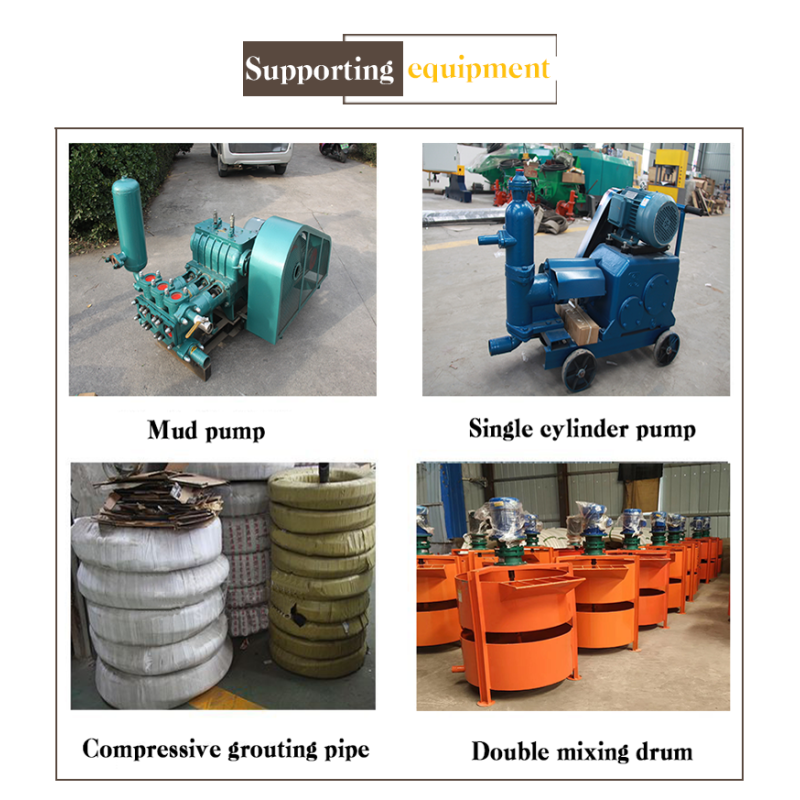 Gear Type Electric Foam Concrete Hose Pump Peristaltic Pump for Mud Mortar 1030*300*300