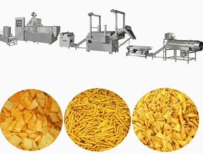 Le CE ISO9001 a approuvé 3D 2D Extruded faisant frire la chaîne de fabrication de casse-croûte