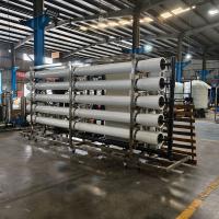 Water Purification Filter System RO 2000 Lph Ultrapure RO Water Treatment Plant