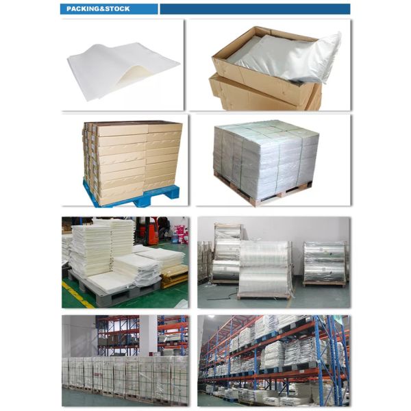 Hot Peeling Non Adhesive Offset Printing Film 50*70cm 75mic Transparent Printing Film