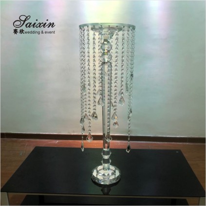 ZT-542 Роскошный кристаллический цветочный стенд центральный элемент для свадебного декора