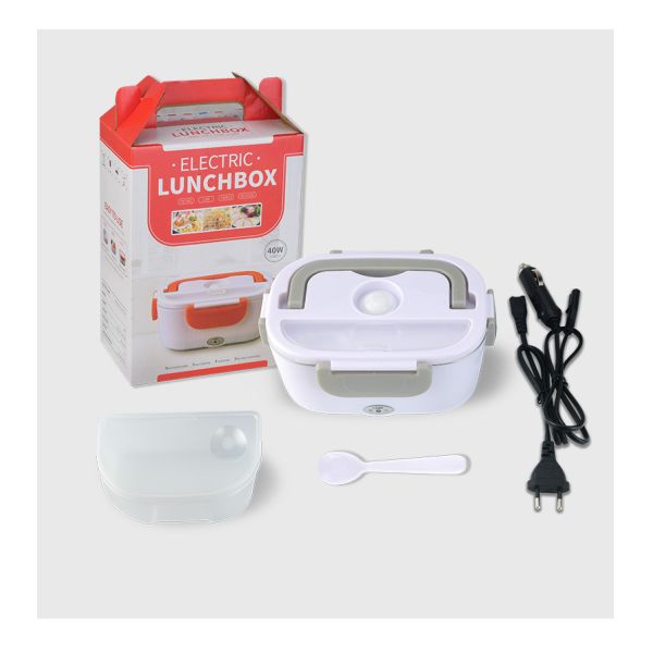 1.5L Capacity Stainless Steel Electric Food Warmer Lunch Box For Your On-the-Go Meals