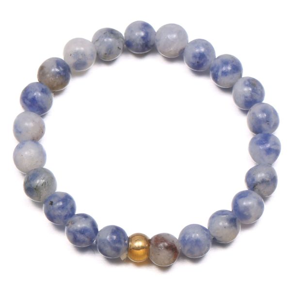 Other Natural Energy Crystal Stone 3mm Mini Beads Rings for Woman Chakra Healing Handmade Bohemian Jewelry Wedding Ring Gift