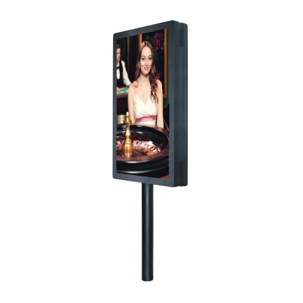 Shopping Mall Restaurant Indoor LCD Display Network Double Side Digital Signage