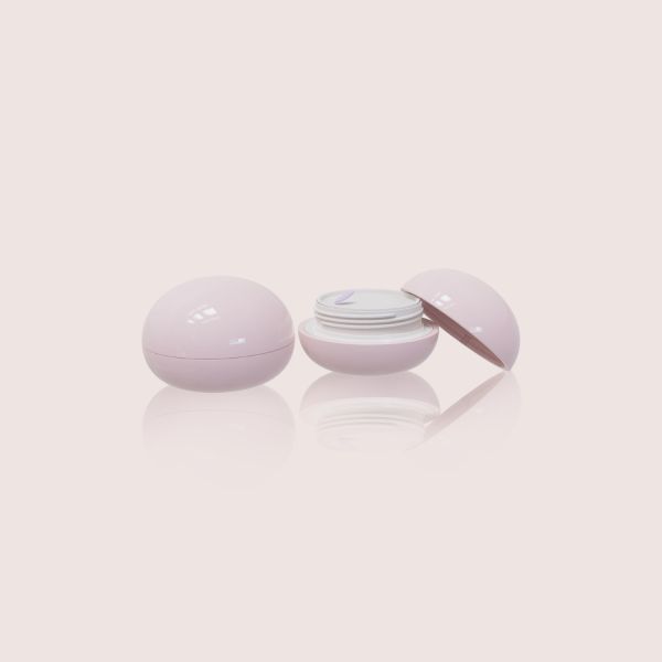 40ml Round PP/PCR Cosmetic Jar - Durable Plastic Cosmetic Container for Creams and Lotions