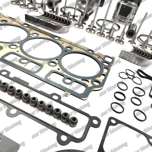 D34 Overhaul Repair Set Cylinder Liner Piston Kit Gasket Kit Valve Seat Guide Main Bearing Con Rod Bearing For Doosan