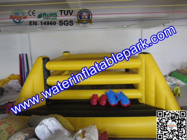 Adult and Kid Inflatable Sports Equipment , Inflatable Boxing Ring