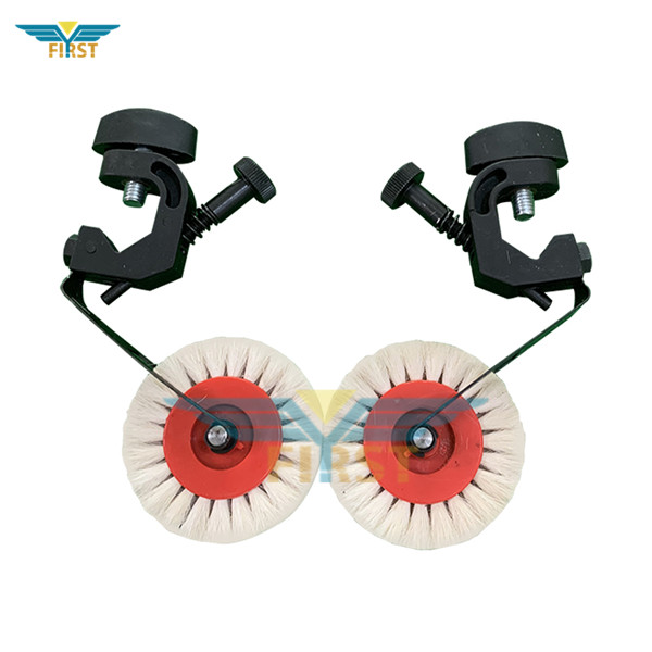 Appui blanc de brosse de roue d'Heidelberg SM74 imprimant les pièces disponibles en métal d'OEM de pièces