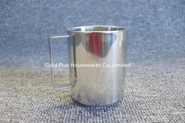 400ML Wholesale personalised stainless steel custom tea coffee mugs with logo creative individual milk mug