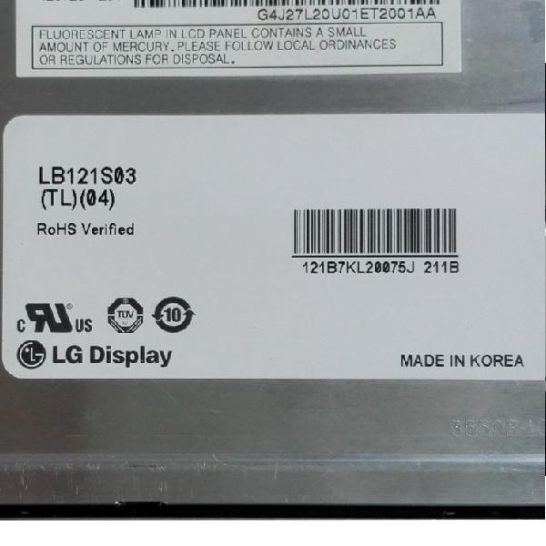 new and original 12.1 inch LCD LB121S03-TL04