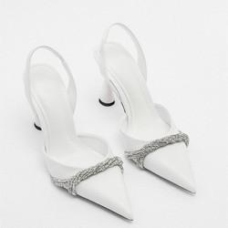 Waterproof PU Sole Womens Footwears Sandals Style For Casual Occasion