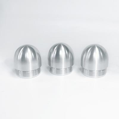 Railing Hardware Precision Aluminum Forging Parts Round End Caps