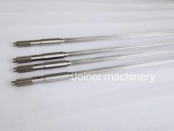 WR15 Abrasion Resistance Twin Screw Shafts Diameter 10-120mm HRC44