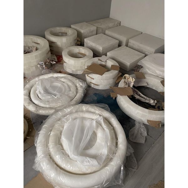 Hotel Home Indoor Decorative Lightings Alabaster Marble Pendant Light