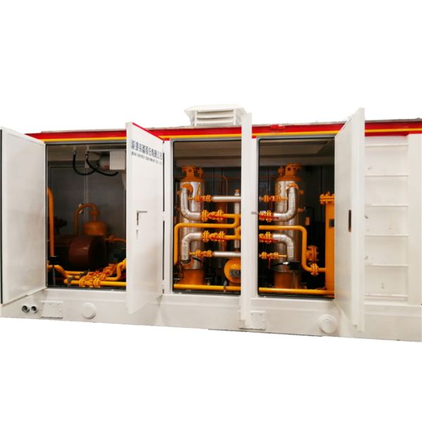 Wide Range Pressure 0.3-20MPa CNG Filling Station Equipment For Natural Gas Vehicles