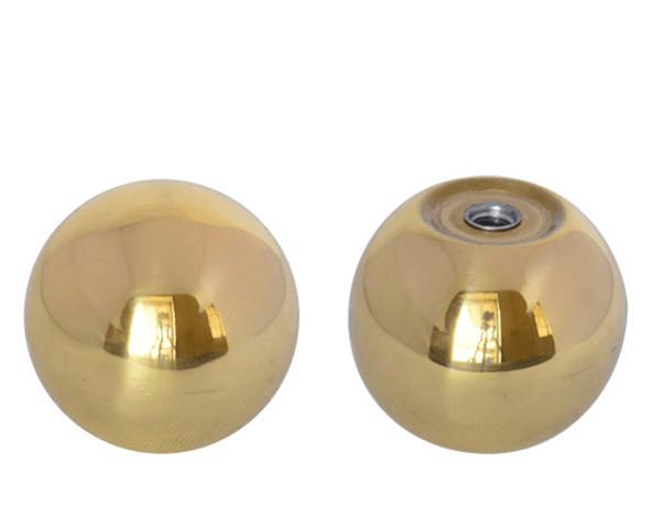 Espessura decorativa lustrada espelho da esfera 2MM do jardim oco da bola de aço