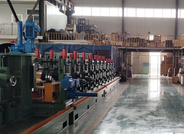 Galvanized Thin Wall Steel Tube Making Machine 100 M/Min
