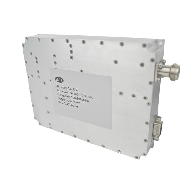 Amplificateur de puissance RF de conception robuste de 500 à 3000 MHz pour diverses applications à haute fréquence et à haute puissance