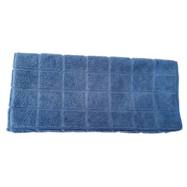 Soft Big Grid Warp Cloths Microfiber Kitchen Cleaning Cloth Dish Washing Towel