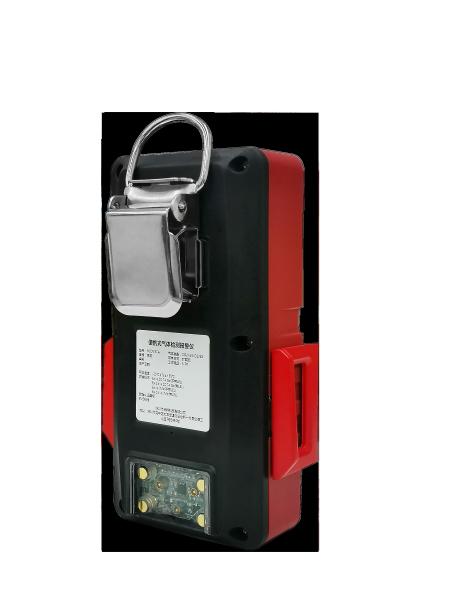 Portable Multi Gas Detector for Industrial Small Size and Light Weight Red Color