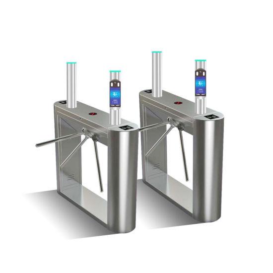 Automatic SUS304 Bidirectional Card Reader Entrance Barrier Gate