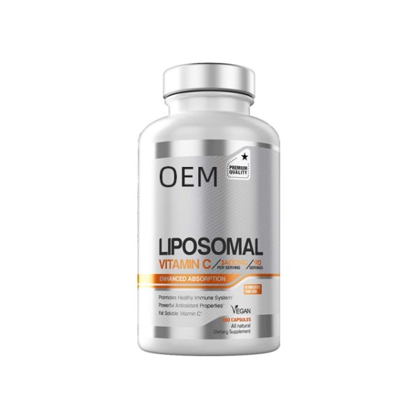 Health Glow Liposomal Vitamin C – Advanced Fat-Soluble Immune Booster with Enhanced Absorption (1400mg per Serving, 180 Capsules)