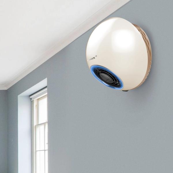 70W Wall Mounted Air Cleaner 220m3/h Hair Salon Air Purifier Ventilation