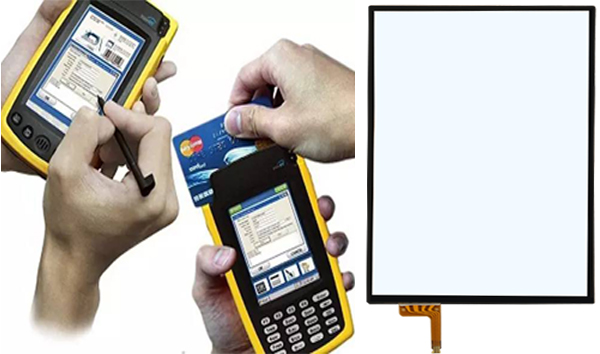 Analog Resistive POS Computer Touch Screen /  LCD Touchscreen ITO Film To Glass Structure