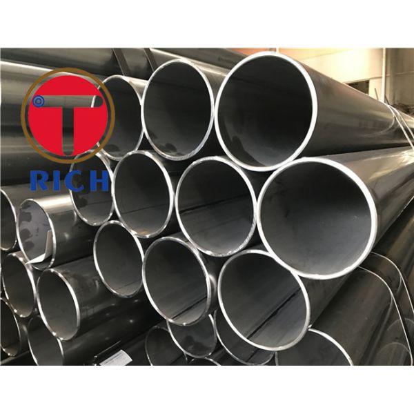 Austenitic Welded Steel Tube , Pickling Surface Carbon Steel Welded Pipe
